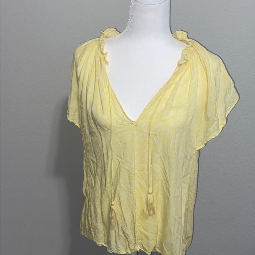 H&M Yellow Top